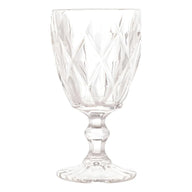 Jogo 6 Taças De Vidro 325ml Diamond Lyor 6473 Transparente