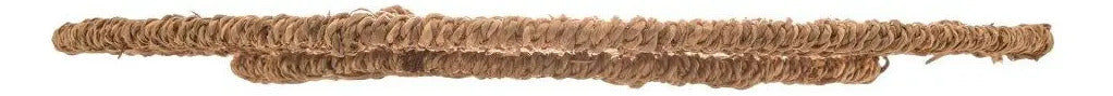 Sousplat Wolff Sem Linha Lisa Redondo Marrom Fibra Natural Marrom Liso