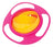 Prato Infantil Giro Bowl Rosa Com Tampa Buba Baby 12+ Meses
