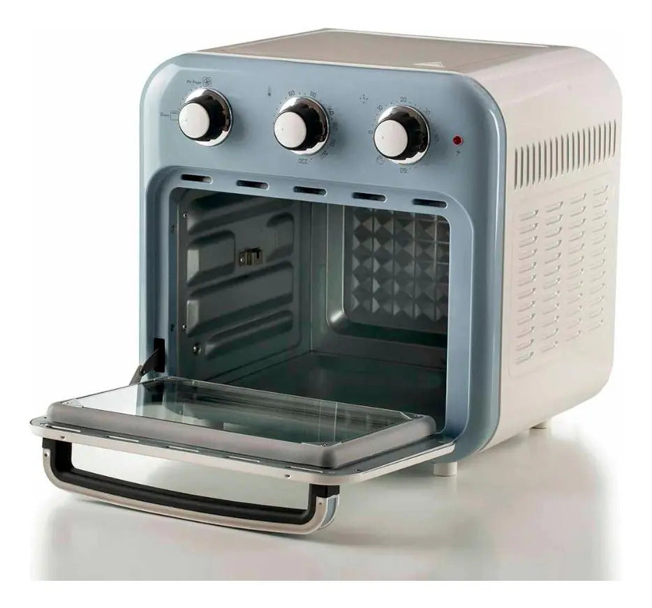 Fritadeira Air Fryer Oven Ariete Vintage Azul 16l 1200w Azul-claro 220v