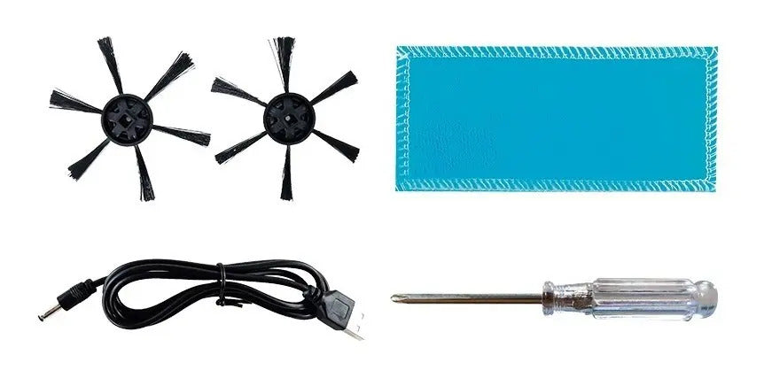 Aspirador De Pó Robo Agratto Praticci Usb 3w Pto Preto 3.7v