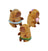 Pelúcia Capivara Moda Praia 35cm - Presente Bubble Tea