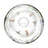 6 Taças De Cristal Verde 240ml Palm Hand Painting - Lyor