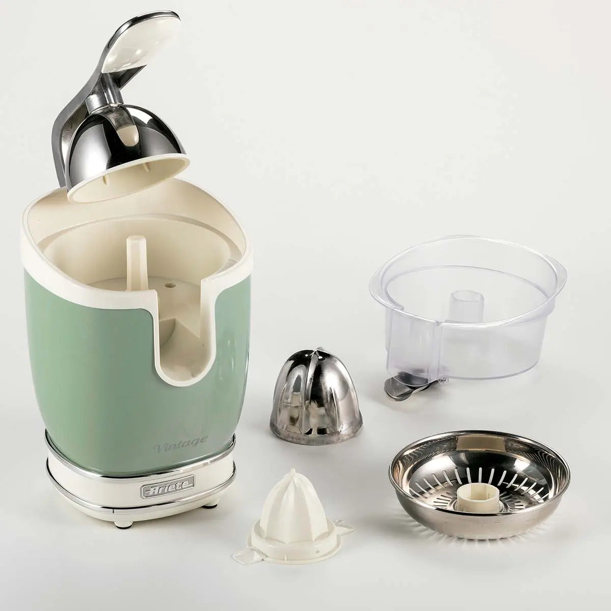Espremedor De Frutas Ariete 413 Vintage Verde 60w 220v Verde-claro 220v 60 Hz