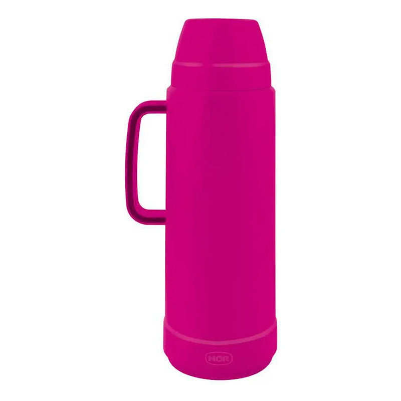 Garrafa Térmica Use 1 Litro Café Chá Uso Diário Casa Mor Rosa Amor