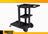 Carro De Limpeza Multifuncional Com Saco Coletor Perfect Preto