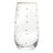 2 Copos Balls Fio De Ouro 300ml Vidro Wolff Incolor