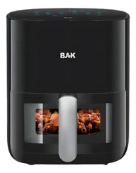 Fritadeira Elétrica Bak Air Fryer Grand Family 5.5l Preta Preto 220v