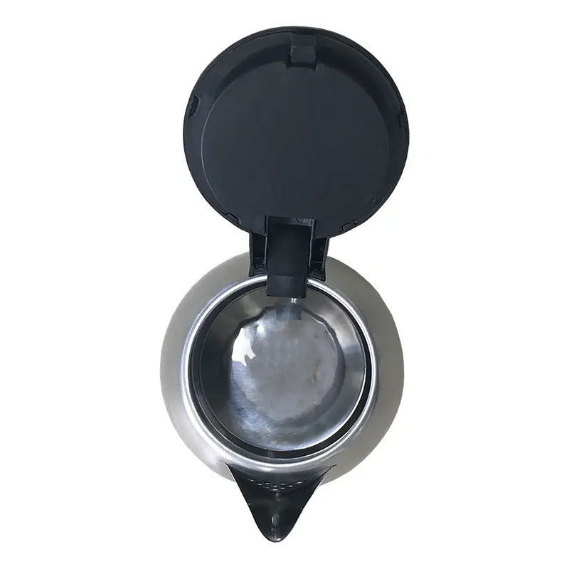 Chaleira Elétrica Inox Agratto 1,8l Aquecimento Rápido - Preto Inox 220v