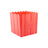 Balde De Pipoca De Bambu E Pp Vermelho 16cm X 16cm - Lyor