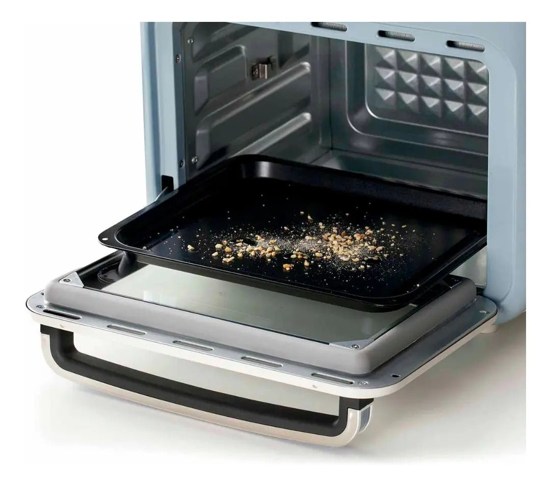 Fritadeira Air Fryer Oven Ariete Vintage Azul 16l 1200w Azul-claro 220v