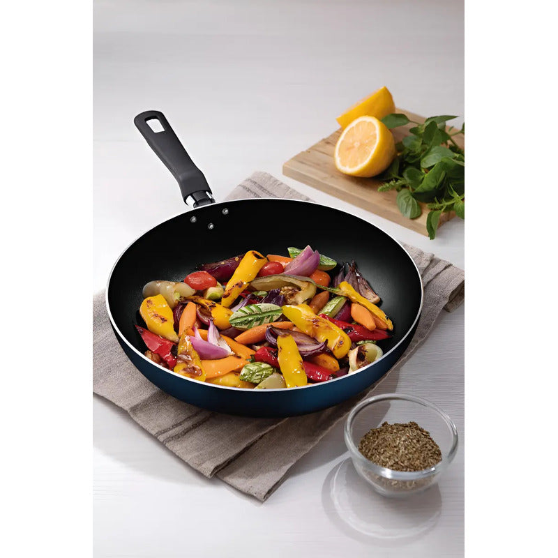 Frigideira Funda Tramontina Em Alumínio Com Revestimento Interno Antiaderente Starflon Max 28 Cm 3,3 L