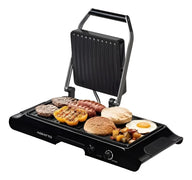 Grill Sanduicheira Agratto Eletrico Duo Grill Mr Cheff Preto 220v
