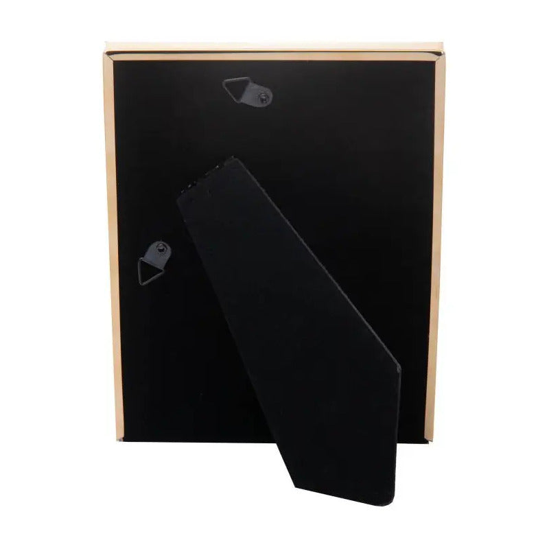 Porta-retrato Wolff Spiral De Aço Inox Dourado 13cm X 18cm Dourado Liso