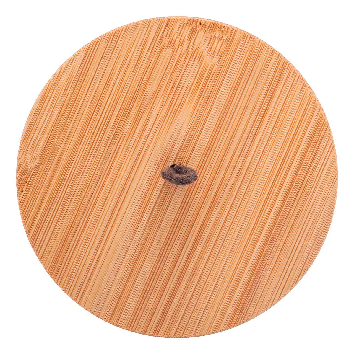 Potiche Pote De Cerâmica  Lines 12,5cm Lyor Cor Branco Branco