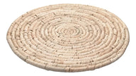 Sousplat Lyor Braid De Fibra Natural 35cm Natural Liso