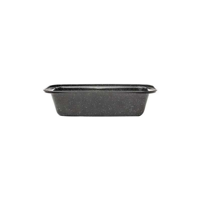 Forma De Pão Granilite Preta 25,5cm X 13cm Preto