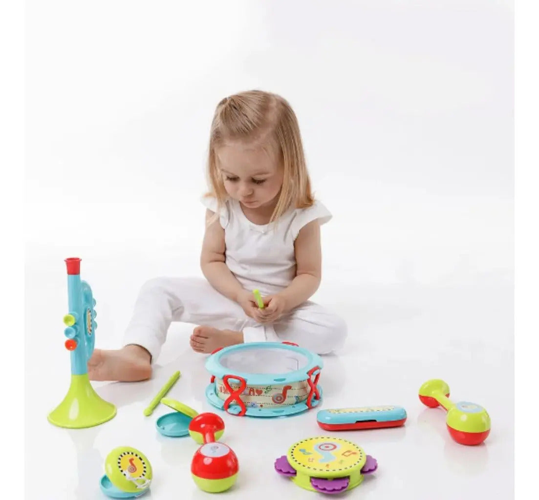 Brinquedo Infantil Kit Minha Primeira Bandinha 7972 - Buba