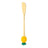 Kit 4 Espátulas Facas Frutas Inox Cor Dourado Dourado