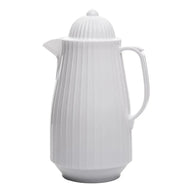 Garrafa Termica De Plastico Mini Bambu Branca 400ml - Lyor Branco