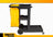 Carro De Limpeza Multifuncional Com Saco Coletor Perfect Preto