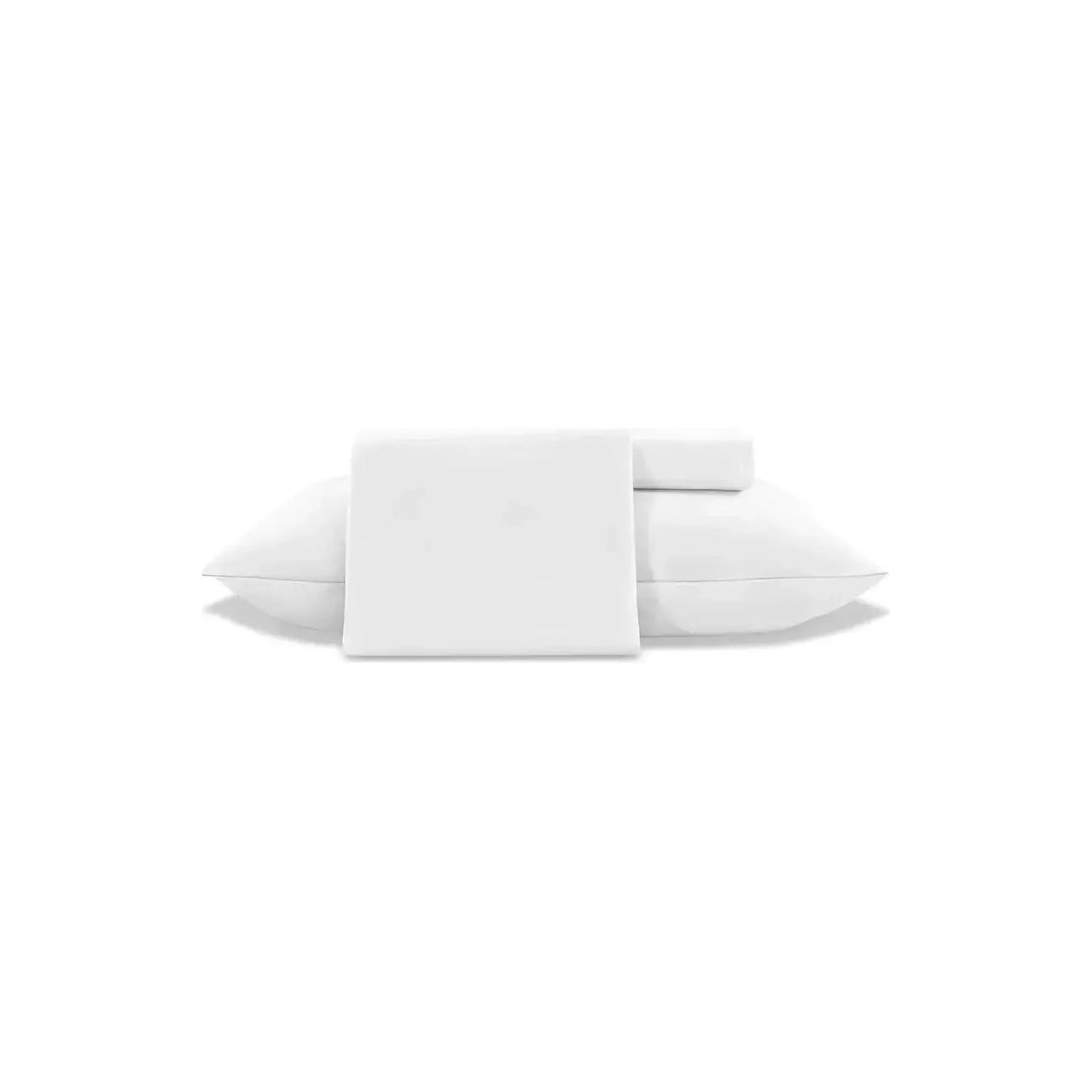 Jogo Cama Casal 3 Peças Toque De Seda Maciez De 300 Fios Branco