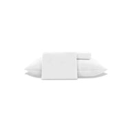 Jogo Cama Casal 3 Peças Toque De Seda Maciez De 300 Fios Branco