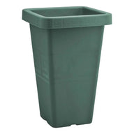 Vaso Quadrado Grego Flores E Plantas 19,5 Litros Decorativo Cor Menta