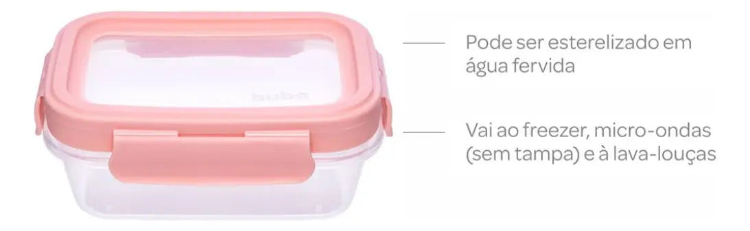Prato Para Bebês Buba 18059 Liso