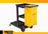 Carro De Limpeza Multifuncional Com Saco Coletor Perfect Preto