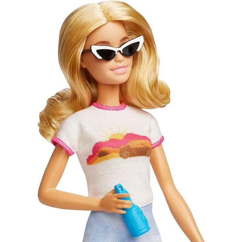 Barbie Malibu Viajante Com Acessorios Mattel Hjy18