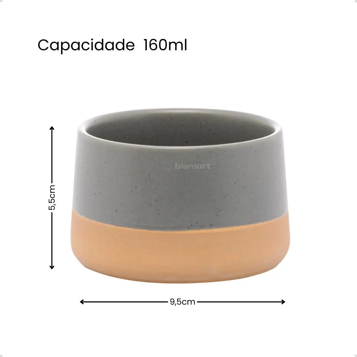 Kit Bowls De Cerâmica Sobremesas Petiscos Conjunto Lyor 4pçs