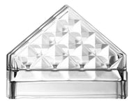 Porta Guardanapos Diamond Vidro Cristal - Lyor Transparente