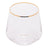 2 Copos Baixos Com Fio De Ouro 330ml - Wolff Dourado