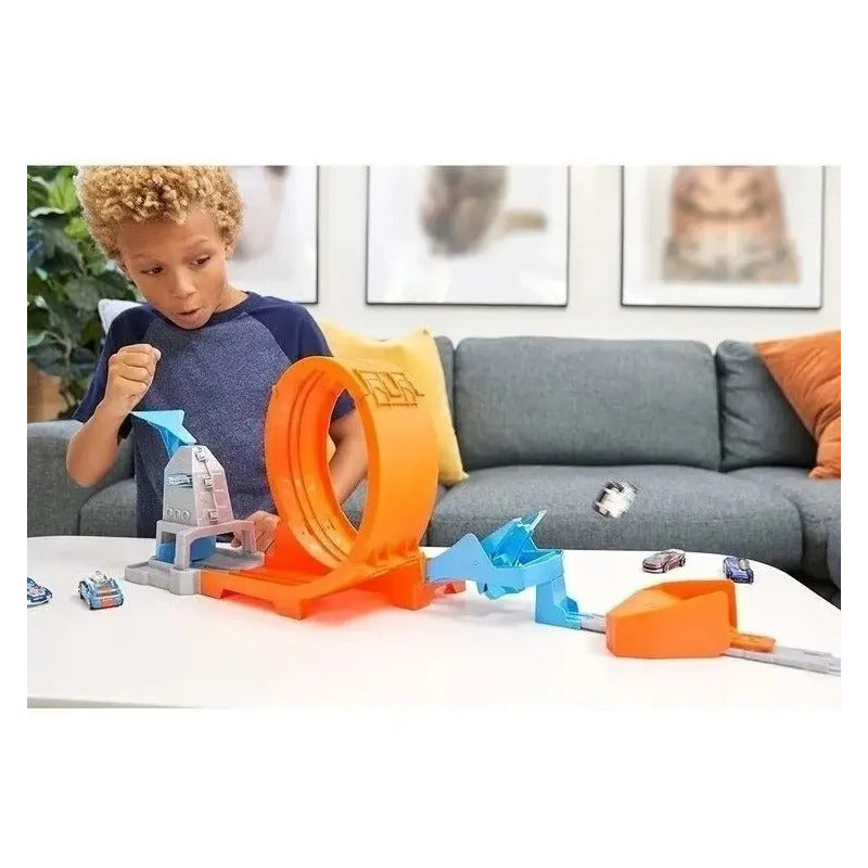Hot Wheels Pista Campeonato De Looping Gvt13 Mattel Campeonato De Looping
