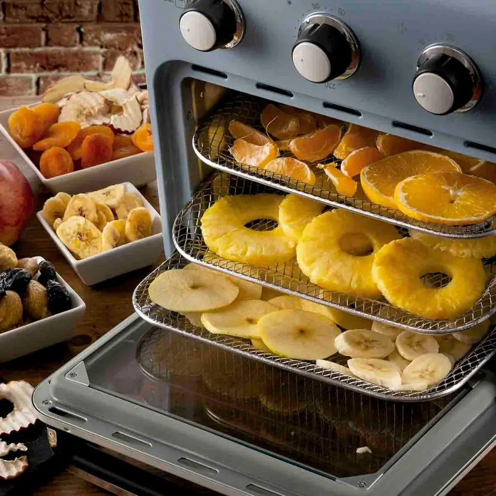Fritadeira Air Fryer Oven Ariete Vintage Azul 16l 1200w Azul-claro 220v