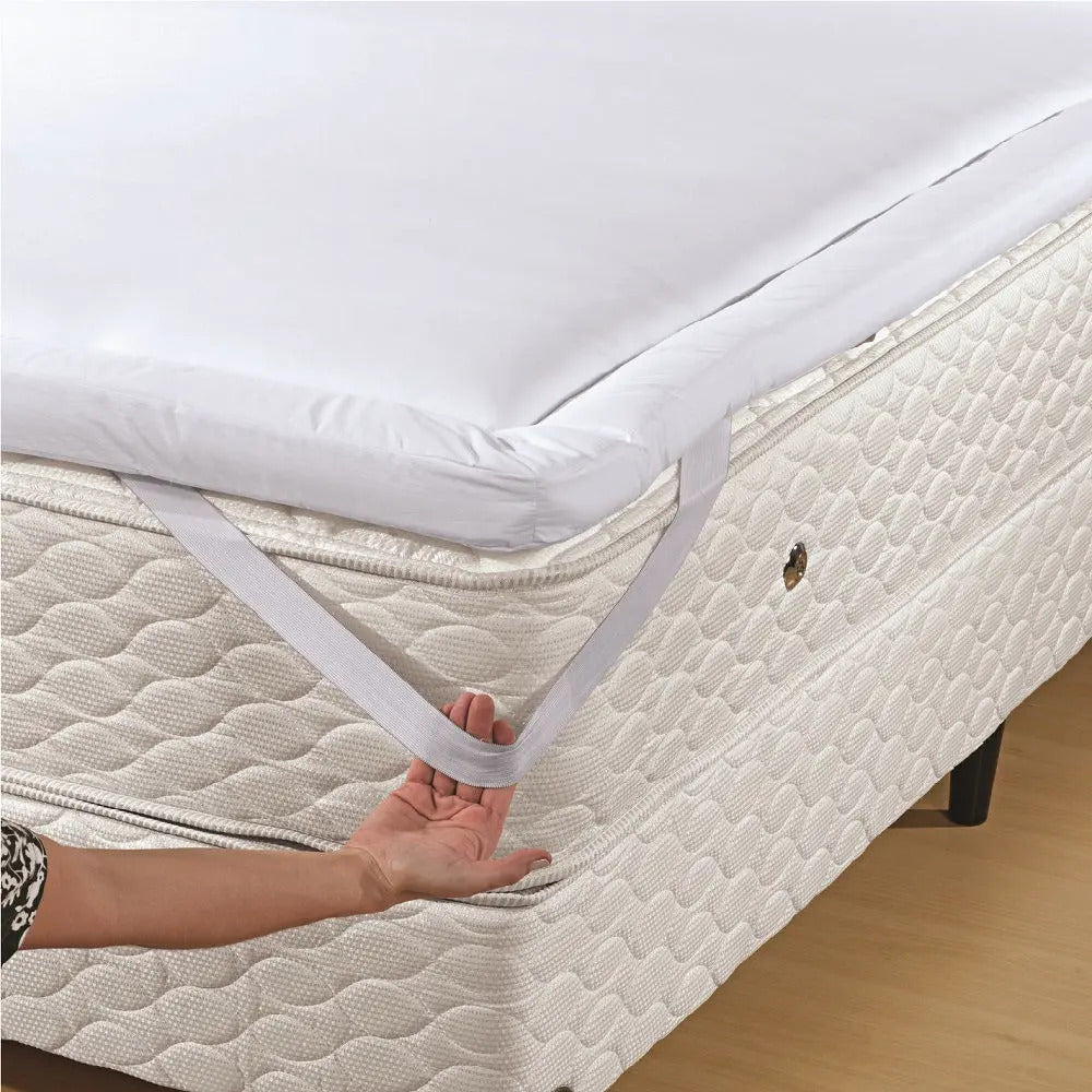 Pillow Top King Altenburg 100% Algodão 200 Fios Lit Blanc Branco King