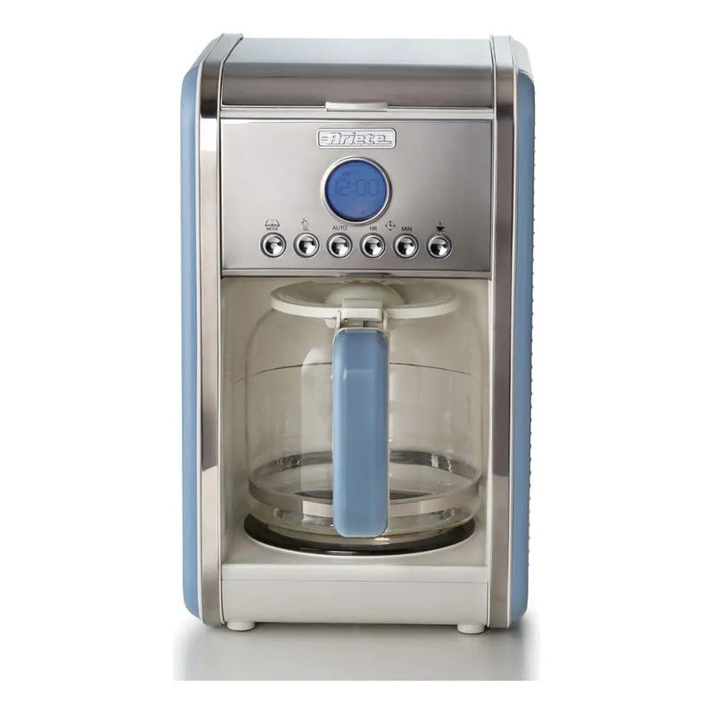 Cafeteira Ariete Vintage Azul Programável Com Filtro Azul Azul-celeste 220v