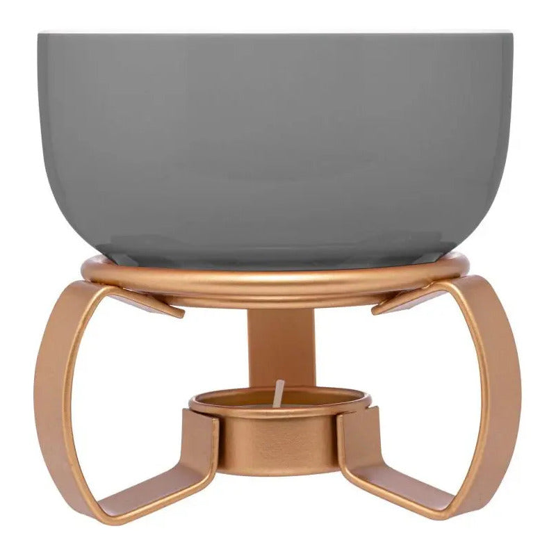 Aparelho De Fondue 4 Peças Lyor Aspen Cinza Cinza