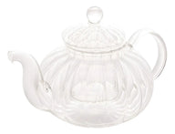 Chaleira De Vidro E Infusor Bule Pode Ir Ao Fogo 800ml Lyor Transparente