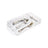 Kit 4 Organizadores Modulares para Talheres Transparente – Plastutti
