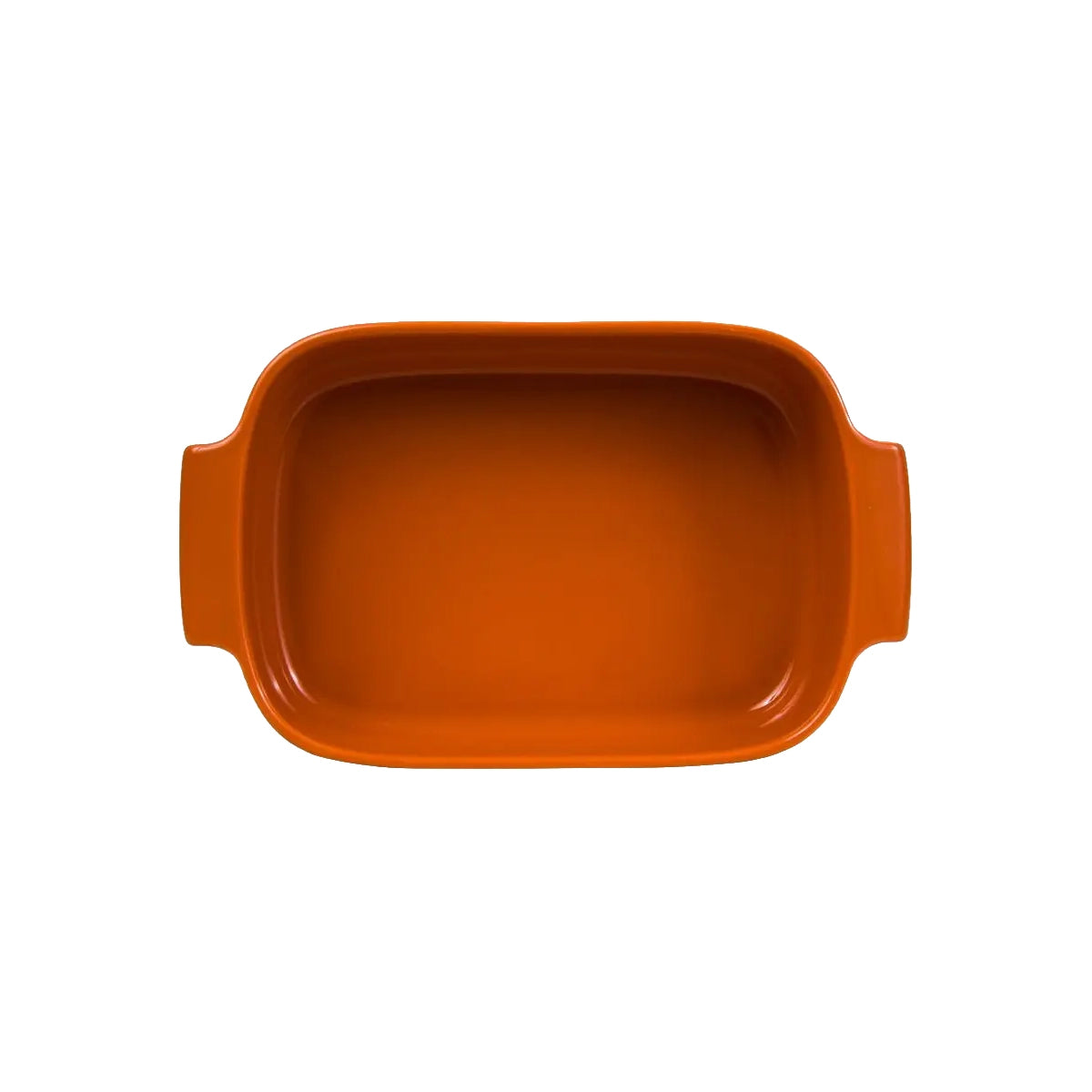 Travessa Refratária Retangular Germer 28x17 cm – Porcelana Laranja