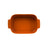 Travessa Refratária Retangular Germer 28x17 cm – Porcelana Laranja