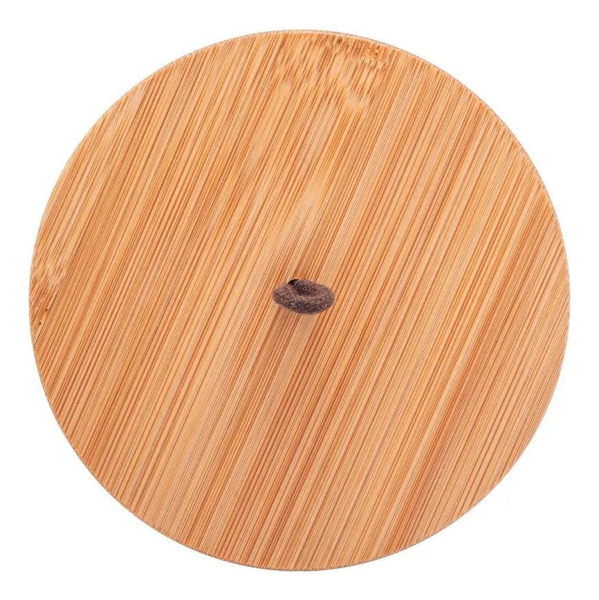 Potiche Lyor Lines De Ceramica Branco 10cm X 10cm X 15cm Branco