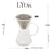 Cafeteira Vidro Borossilicato C/filtro Inox 500 Ml Lyor