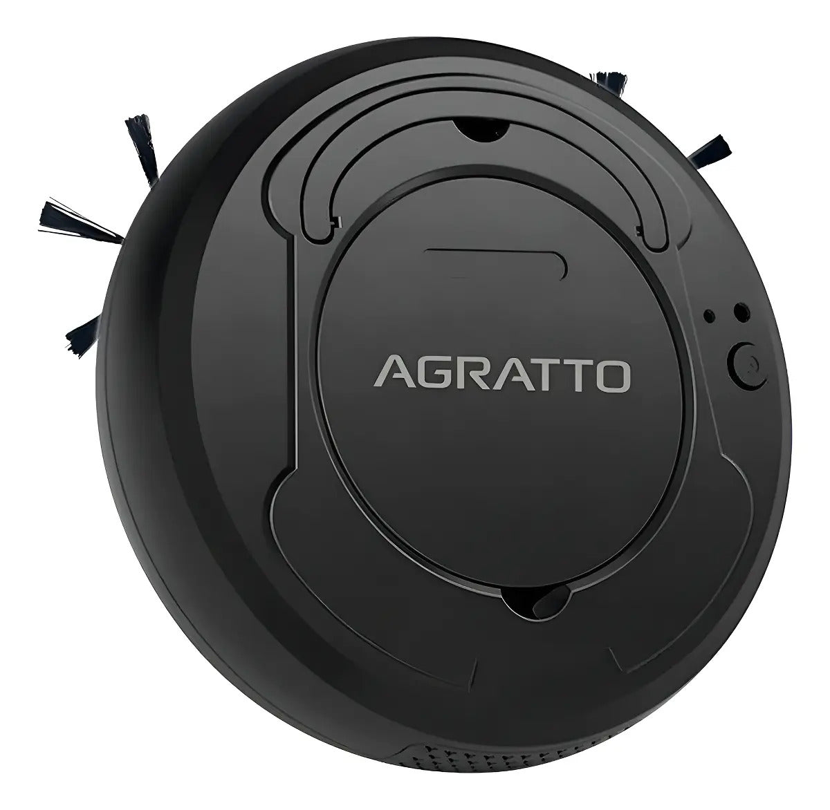 Aspirador De Pó Robo Agratto Praticci Usb 3w Pto Preto 3.7v