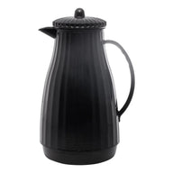 Garrafa Térmica Lyor New Bambu De Plástico Preta 1l Preto