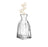 Kit 3 Vasos De Cristal Wolff 11cm X 5cm Branco Listras