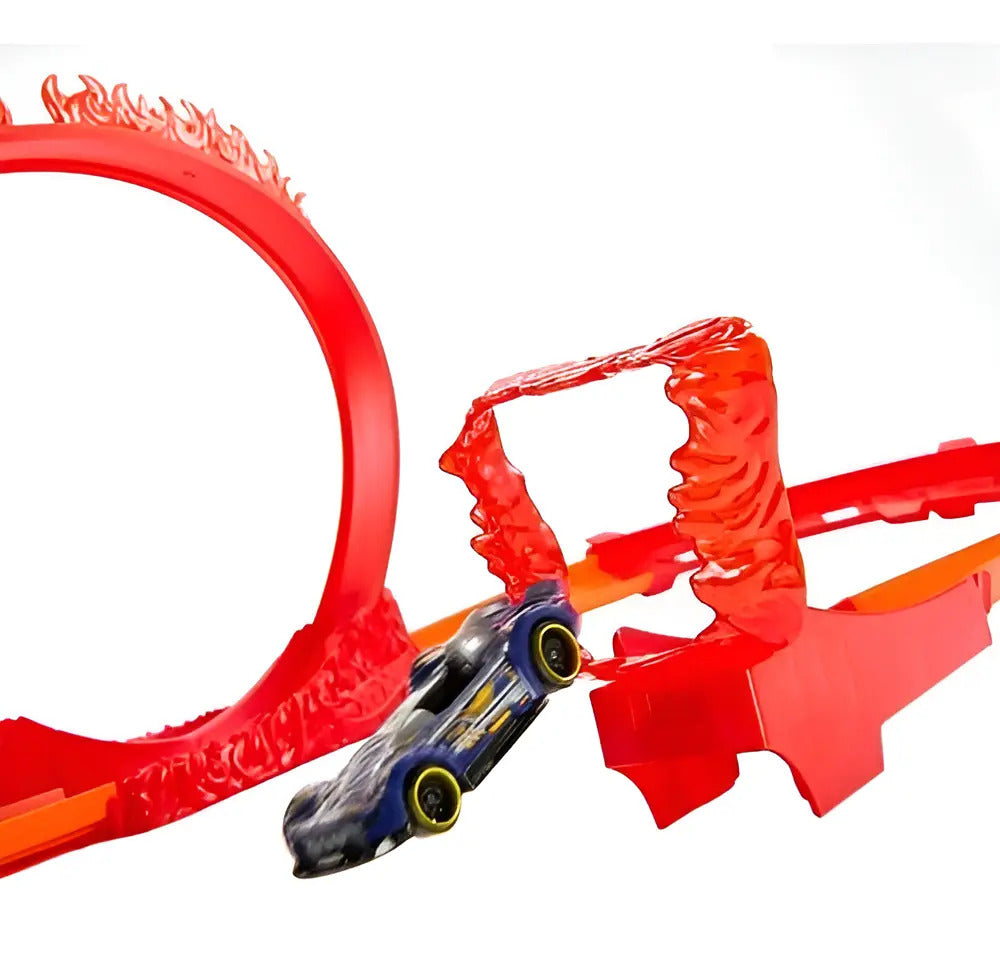 Hot Wheels Caixa Acrobacias De Fogo Mattel Hmc04
