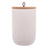 Potiche Lyor Lines De Ceramica Branco 10cm X 10cm X 15cm Branco